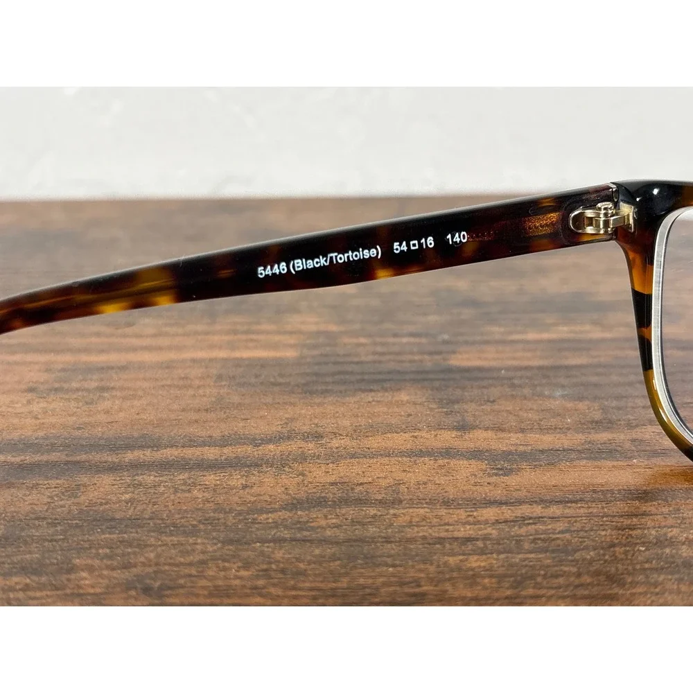 Coach HC 6129F Eyeglasses Black Tortoise Rectangle Frames 54-16-140 HC6129F
